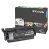 Lexmark Lexmark High Yield Return Program Toner Cartridge, TAA Compliant, Color: Black T650H41G